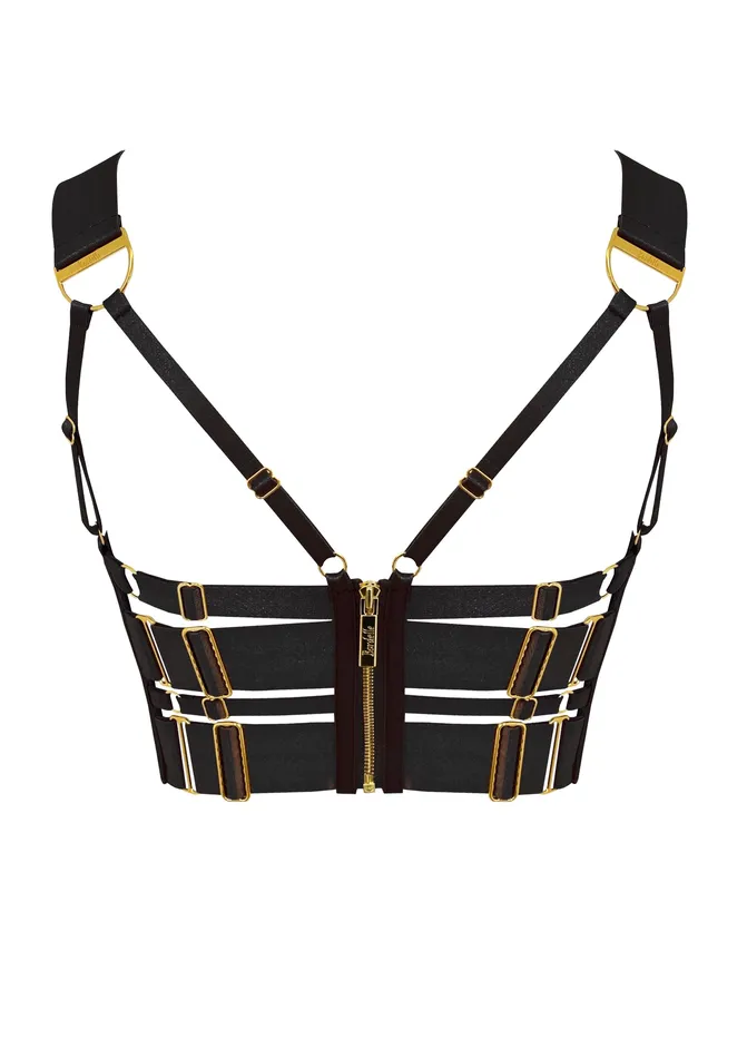 Bordelle Vibrators Dala Cropped Basque Bordelle