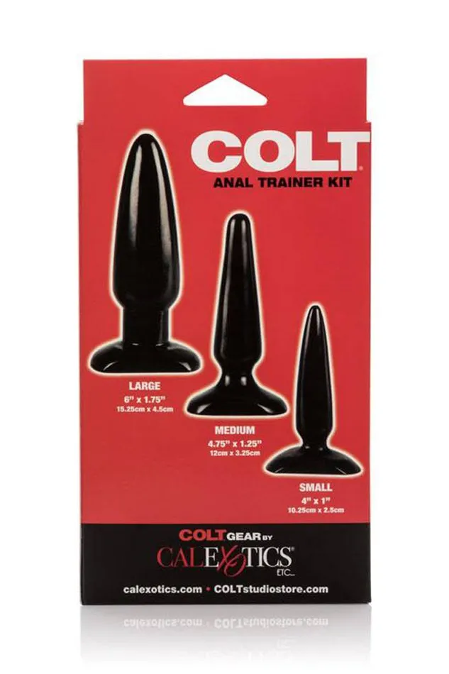 Cal Exotics Anal Cal Exotics Colt Anal Training Kit Black