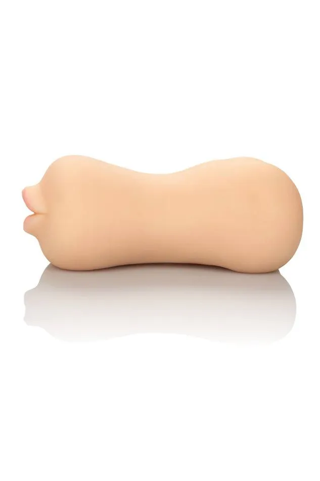 Cal Exotics Male Sex Toys Cal Exotics Stroke It Mouth Ass Dual Ended Stroker