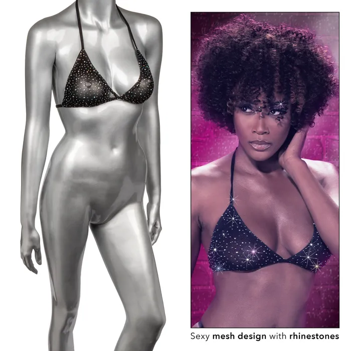CalExotics Vibrators Radiance Triangle Bikini Top