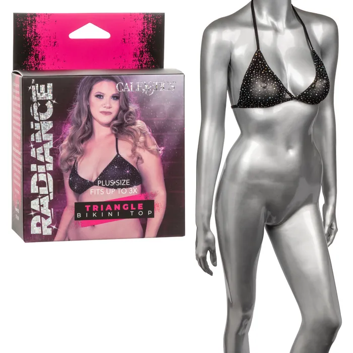 CalExotics Vibrators Radiance Triangle Bikini Top