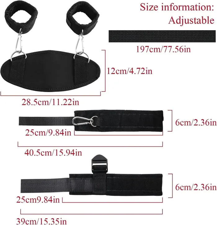 Couples Amovibe Ignite Passion Handcuffs and Ankle Restraints for Couples Play Couples Amovibe Ignite Passion Handcuffs and Ankle Restraints for Couples Play
