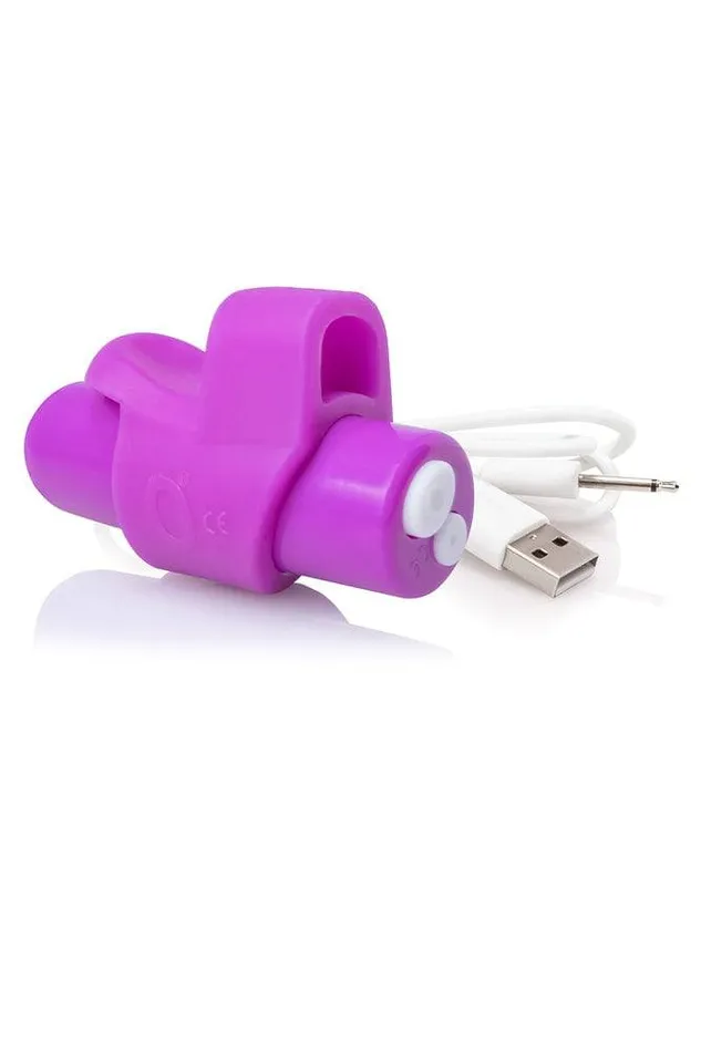 Couples Screaming O Screaming O Charged Combo Kit Cock Ring Bullet Kit Purple