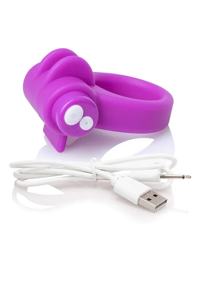 Couples Screaming O Screaming O Charged Combo Kit Cock Ring Bullet Kit Purple