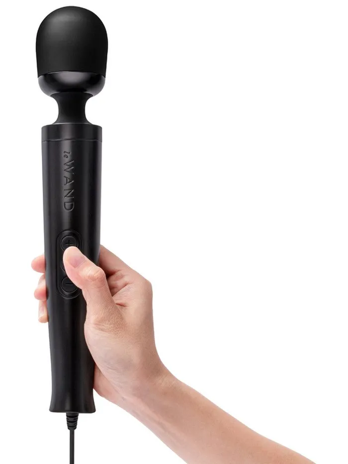 Die Cast Plug In Massager Black Le Wand Anal