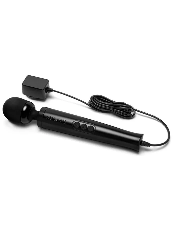 Die Cast Plug In Massager Black Le Wand Anal