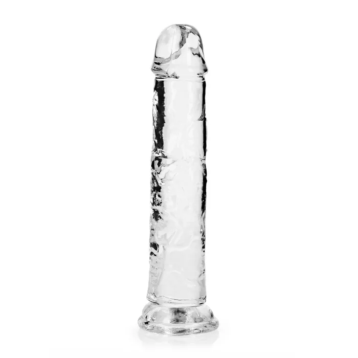 Dildos Shots Toys Shots Real Rock Crystal Clear 8 Inch Dildo Clear