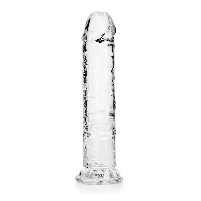 Dildos Shots Toys Shots Real Rock Crystal Clear 8 Inch Dildo Clear