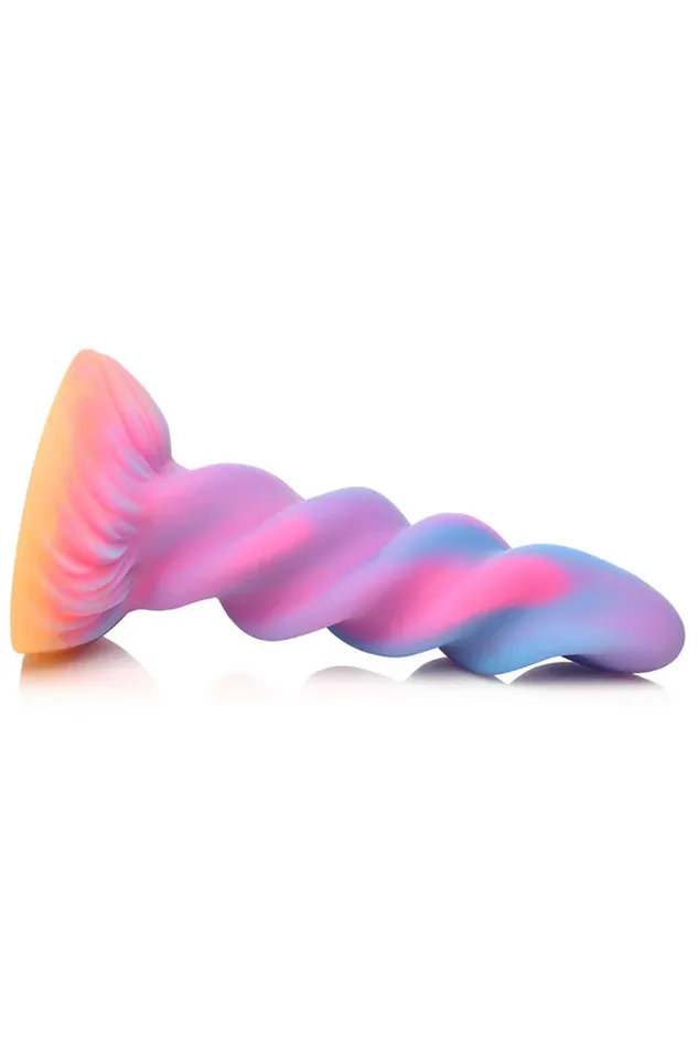 Dildos XR Brands XR Brands Creature Cocks Moon Rider GlowInTheDark Silicone Dildo