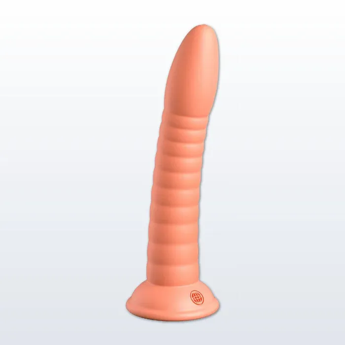 Dillio Platinum Wild Thing 7 Dildo Peach Pipedream Dildos