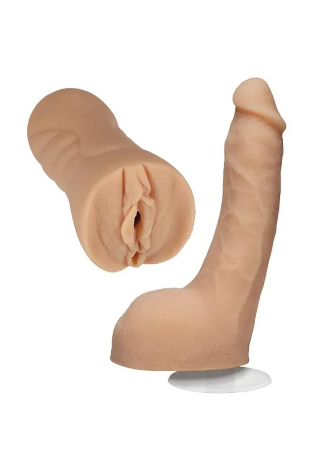 Doc Johnson LeoLulu Signature Set Leo Pocket Pussy Lulu 8 Inch Cock Beige Doc Johnson Male Sex Toys Doc Johnson LeoLulu Signature Set Leo Pocket Pussy Lulu 8 Inch Cock Beige Doc Johnson Male Sex Toys