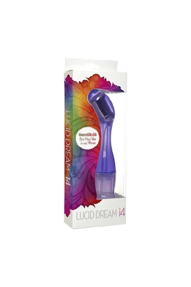 Doc Johnson Vibrators Doc Johnson Lucid Dreams 14 Vibrator Purple
