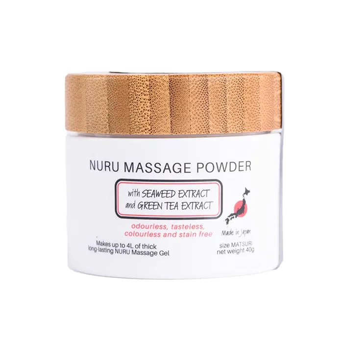 EROTICGEL Eroticgel Nuru Massage Powder with Seaweed and Green Tea Extract 40g Couples