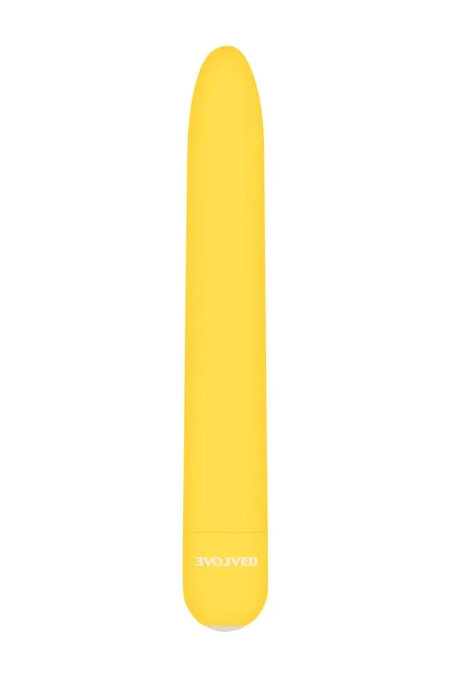 Evolved Evolved Sunny Sensations Vibrator Yellow Vibrators
