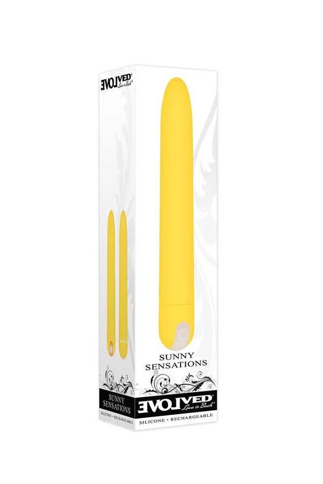 Evolved Evolved Sunny Sensations Vibrator Yellow Vibrators