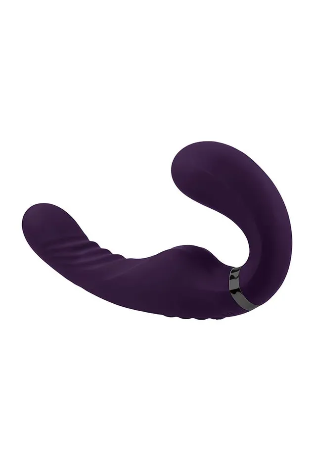 Evolved Vibrators Evolved Share the Love Inflatable Strapless StrapOn Purple