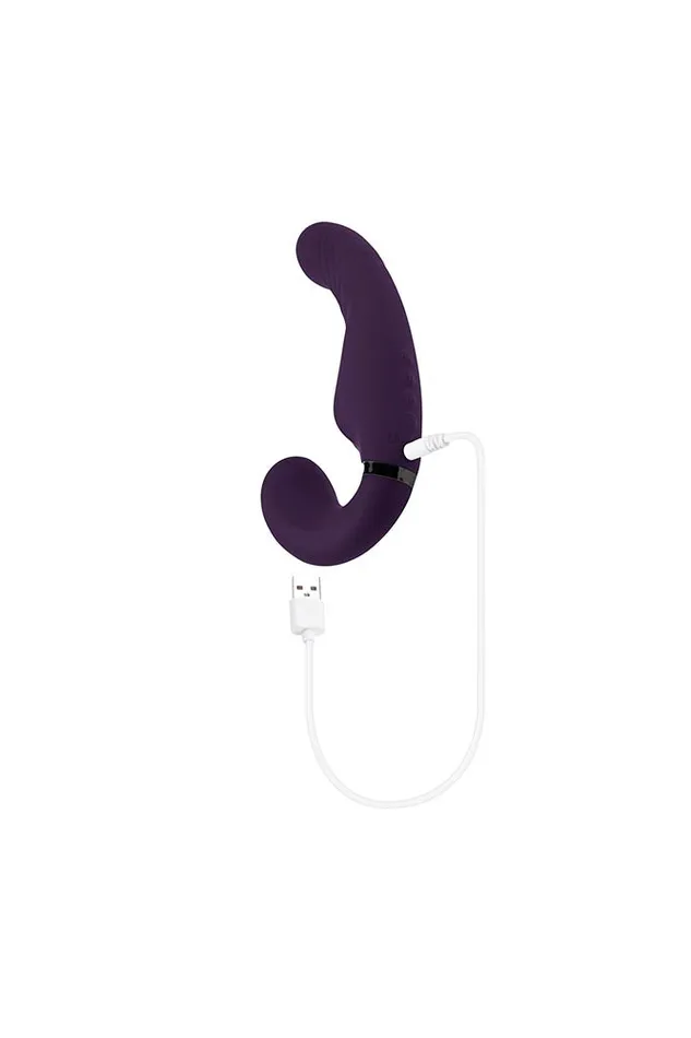 Evolved Vibrators Evolved Share the Love Inflatable Strapless StrapOn Purple