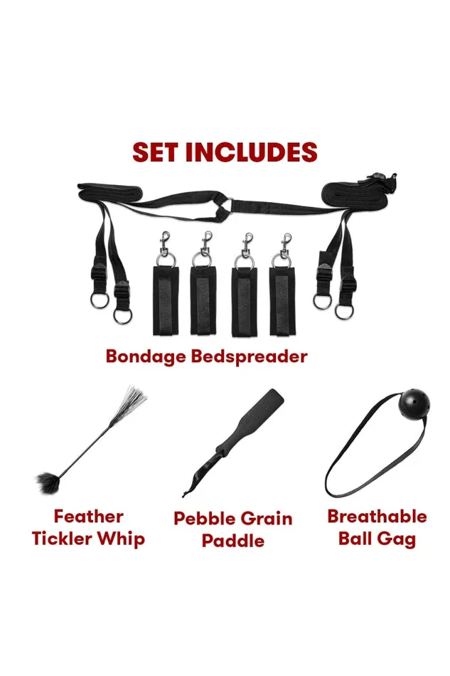 Female Sex Toys Electric Eel Electric Eel Lux Fetish Everything You Need BDSM InABox 20PC Bedspreaders Set