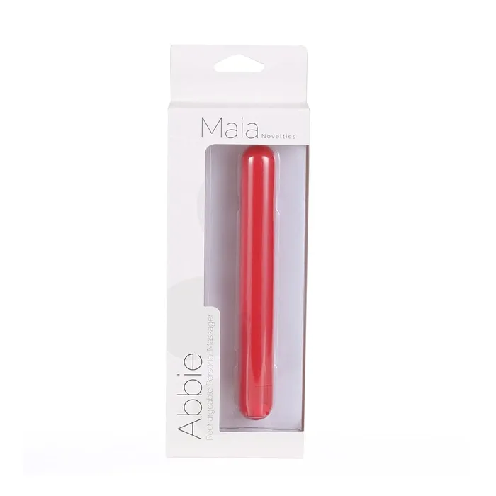 Female Sex Toys Maia Toys Maia Toys Abbie Rechargeable XLong Super Charged Bullet Red