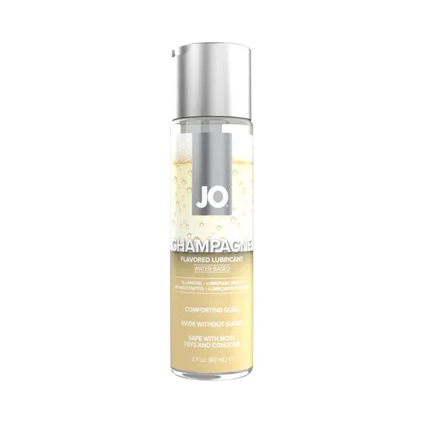 JO Lubricants JO H2O Champagne Flavored Lubricant 60ml