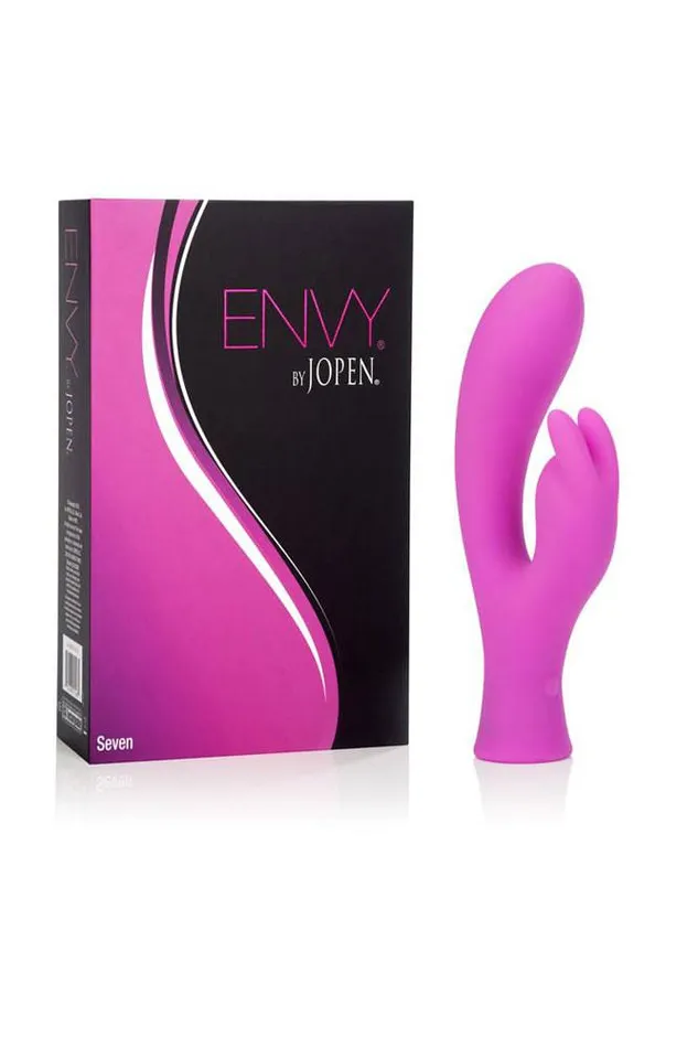 Jopen Vibrators Jopen Envy 7 Rabbit Vibrator Pink