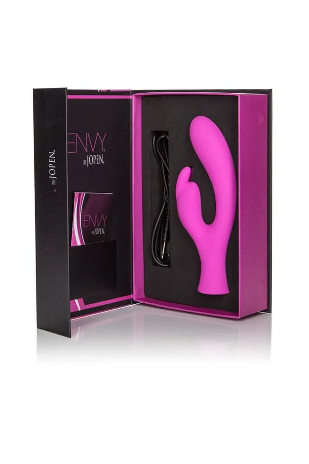 Jopen Vibrators Jopen Envy 7 Rabbit Vibrator Pink