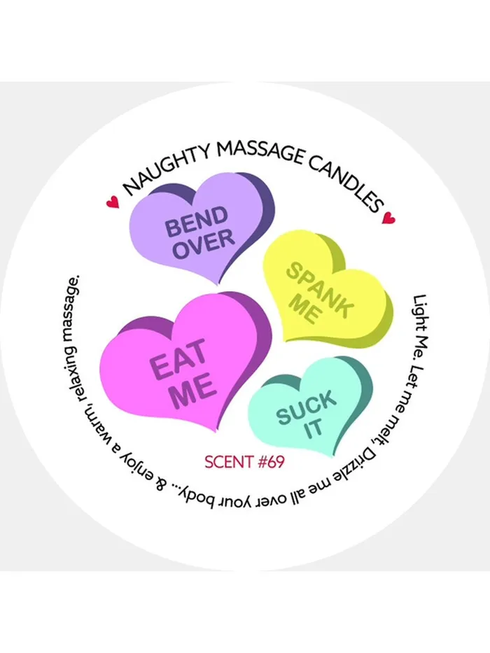 Kama Sutra Couples Mini Valentines Day Massage Candles