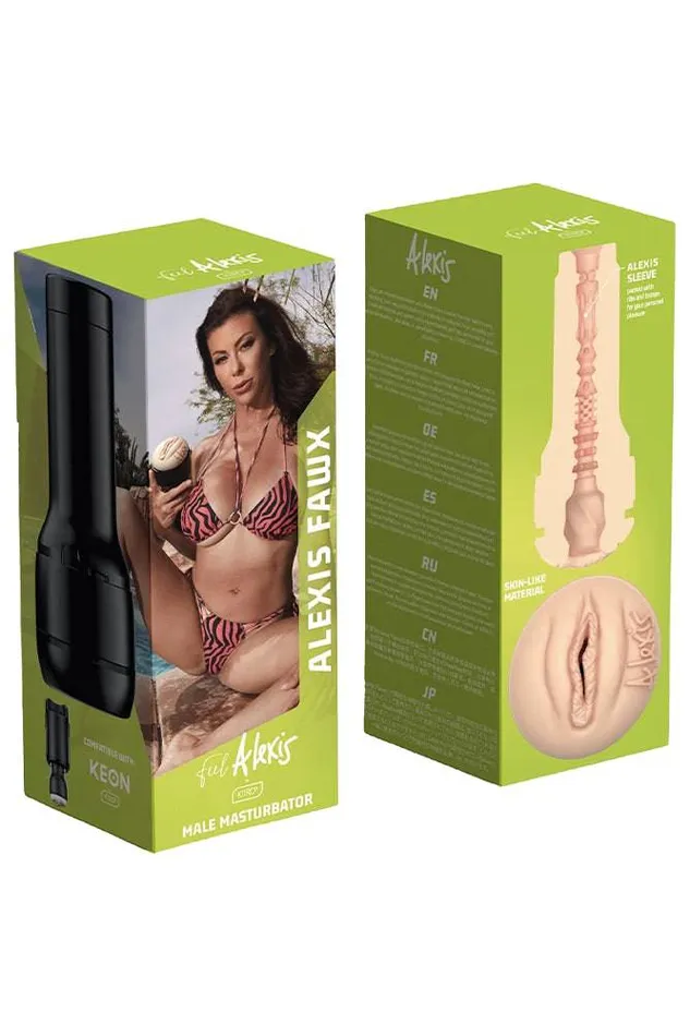 Kiiroo FeelStar Alexis Fawx Custom Pussy Stroker Kiiroo Male Sex Toys