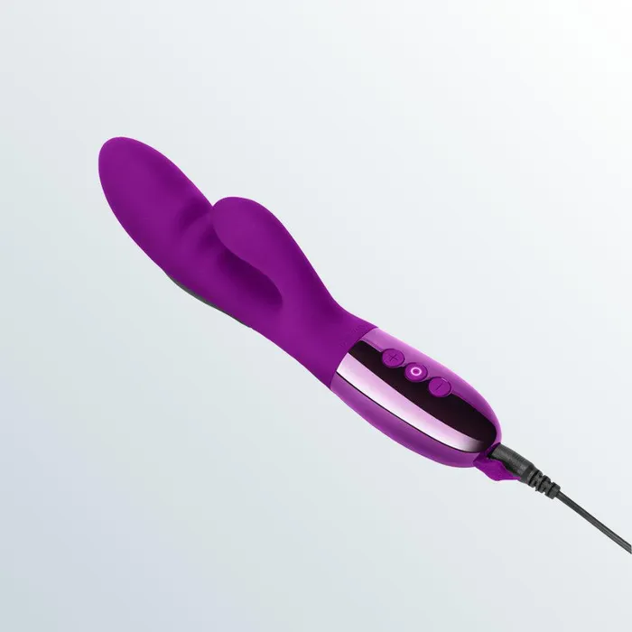 Le Wand Female Sex Toys Le Wand Blend DualMotor Rabbit Vibrator Dark Cherry