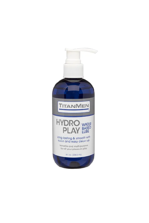 Lubricants Doc Johnson Doc Johnson TitanMen Hydro Play WaterBased Lubricant Assorted Sizes Lubricants Doc Johnson Doc Johnson TitanMen Hydro Play WaterBased Lubricant Assorted Sizes