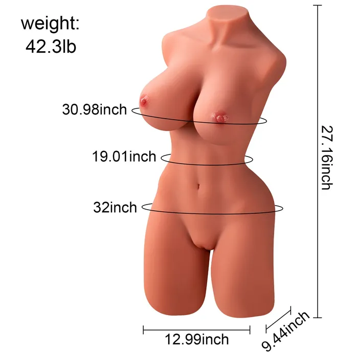 Male Sex Toys 423 LB Female Torso Doll with Intense Suction Sensation Amovibe Male Sex Toys 423 LB Female Torso Doll with Intense Suction Sensation Amovibe