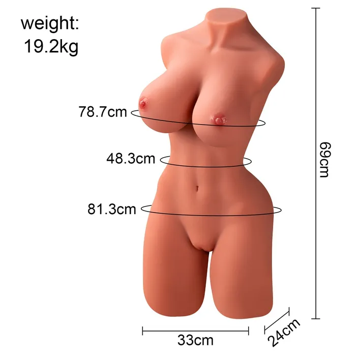 Male Sex Toys 423 LB Female Torso Doll with Intense Suction Sensation Amovibe Male Sex Toys 423 LB Female Torso Doll with Intense Suction Sensation Amovibe