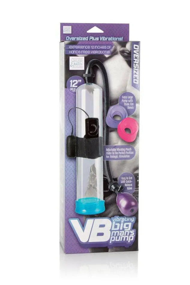 Male Sex Toys Cal Exotics Cal Exotics Vibrating Big Mans Penis Pump Oversized Male Sex Toys Cal Exotics Cal Exotics Vibrating Big Mans Penis Pump Oversized