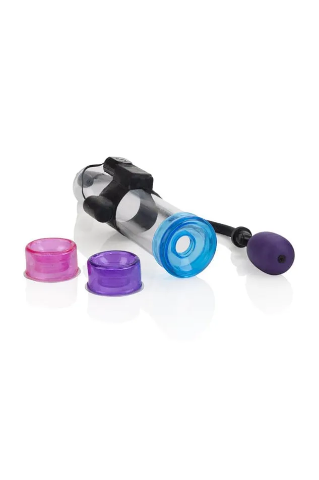 Male Sex Toys Cal Exotics Cal Exotics Vibrating Big Mans Penis Pump Oversized