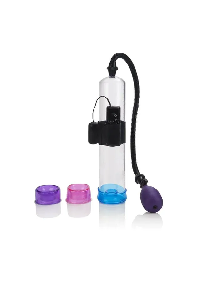 Male Sex Toys Cal Exotics Cal Exotics Vibrating Big Mans Penis Pump Oversized