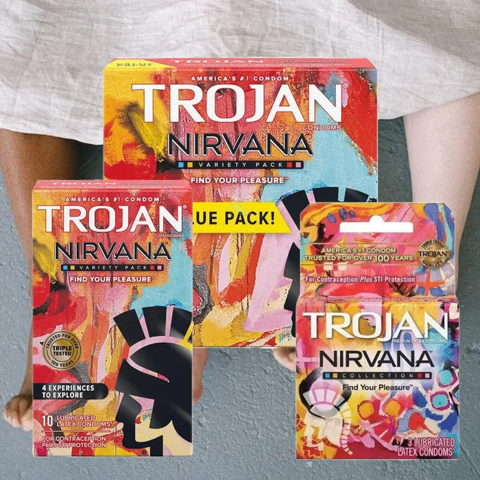 Male Sex Toys Trojan Trojan Nirvana Collection Condom Variety Pack