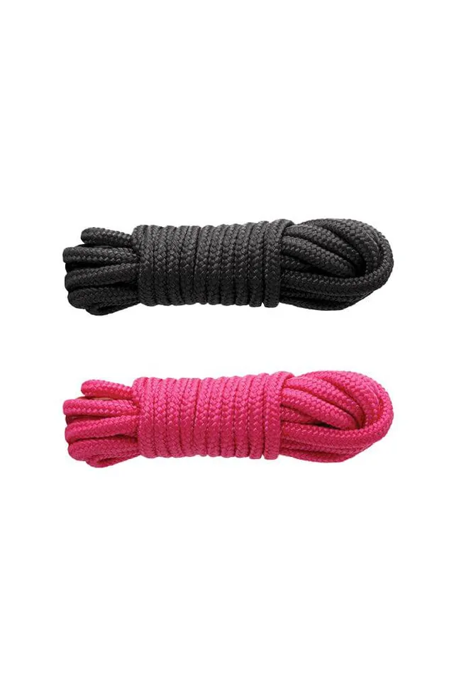 NS Novelties NS Novelties Sinful Nylon Bondage Rope 25ft Assorted Colors Vibrators NS Novelties NS Novelties Sinful Nylon Bondage Rope 25ft Assorted Colors Vibrators