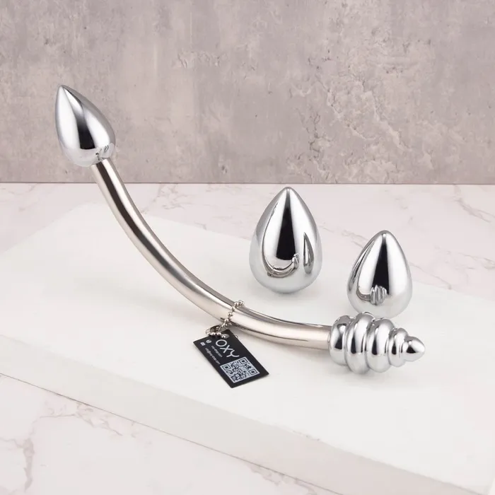 Oxyshop Double ended anal plug 4 Changeable bulbs included Male Sex Toys