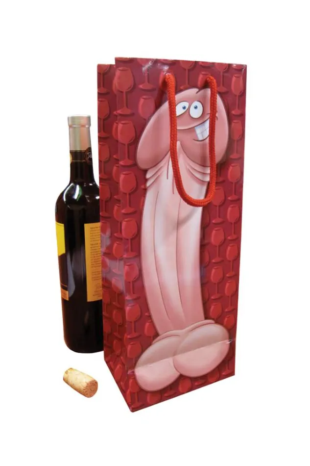 Ozze Creations Vibrators Ozze Creations Pecker Wine Bag
