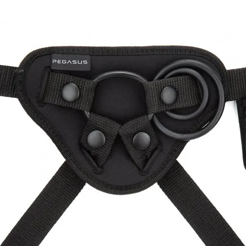 Pegasus Anal Pegasus Remote Control 8 Inch Realistic Silicone Peg With Harness Light