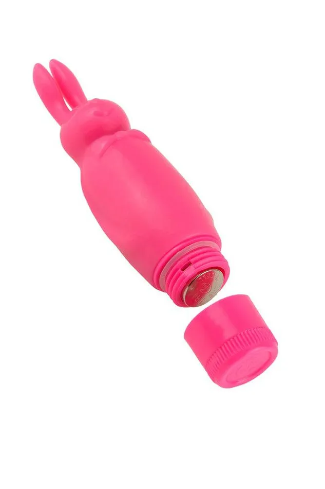 Pipedream Vibrators Pipedream Neon Lil Rabbit Clitoral Vibrator Pink