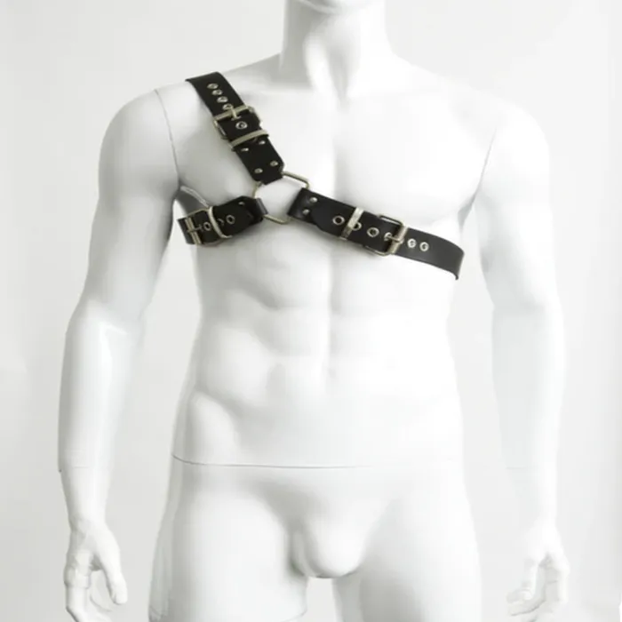 SAX Gladiator Harness Nappa SAX Leather Female Sex Toys
