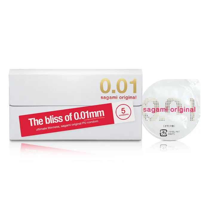 Sagami 001 Condom 5 pack Sagami Enhancers