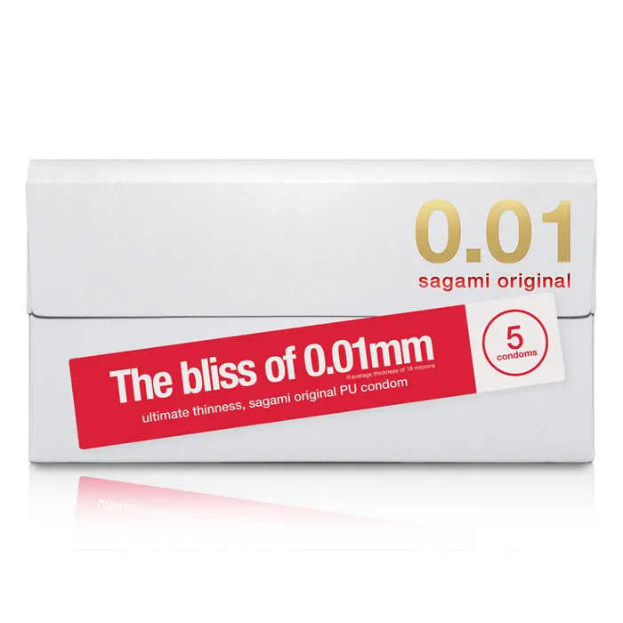 Sagami 001 Condom 5 pack Sagami Enhancers