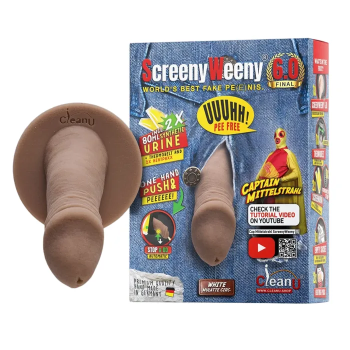 SCREENY WEENY Anal Screeny Weeny Set 60 White Mulatte Cut