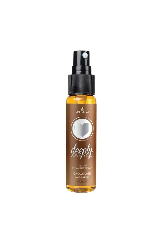 Sensuva Vibrators Sensuva Deeply Love You Throat Relaxing Spray 1oz Chocolate Coconut Sensuva Vibrators Sensuva Deeply Love You Throat Relaxing Spray 1oz Chocolate Coconut
