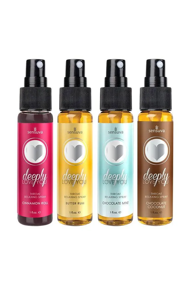 Sensuva Vibrators Sensuva Deeply Love You Throat Relaxing Spray 1oz Chocolate Coconut