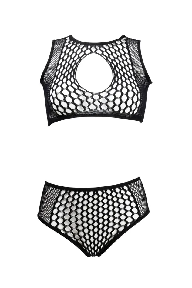 Shots Toys Dildos Shots Toys Le Dsir DES027X KeyHole Bra Set Various Colors OSXL