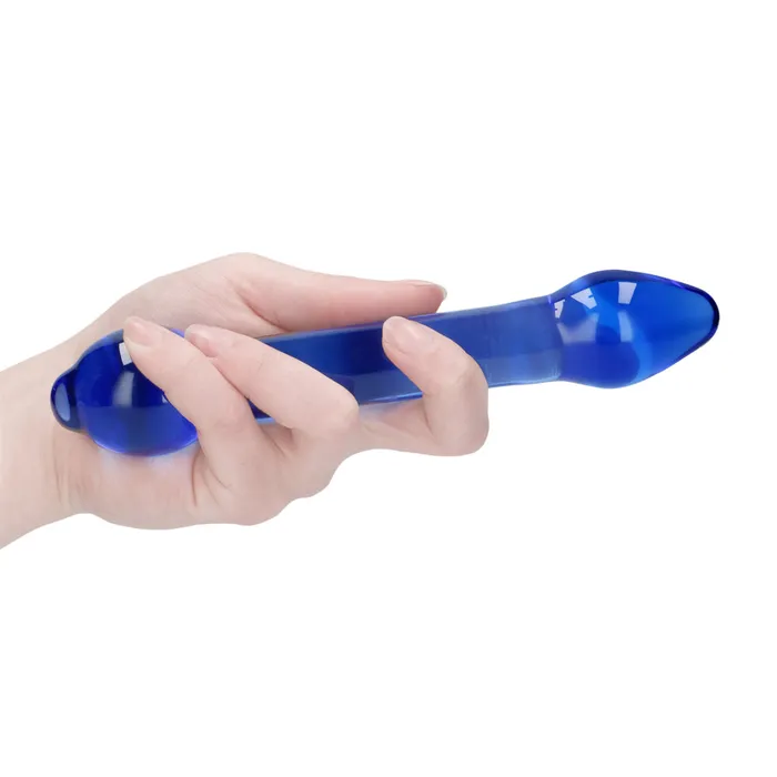Shots Toys Vibrators Shots Chrystalino Treasure Blue