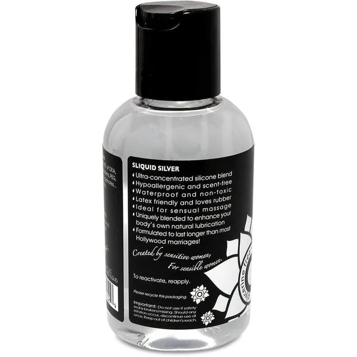 Sliquid Naturals Silver Silicone Lubricant Sliquid Lubricants
